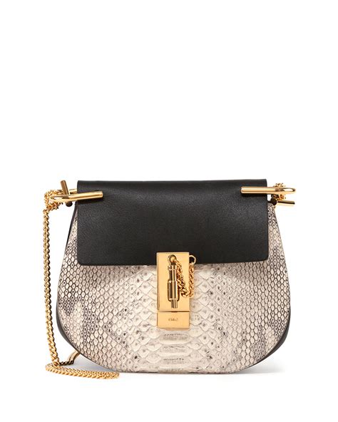 replica chloe drew bag|chloe drew python bag.